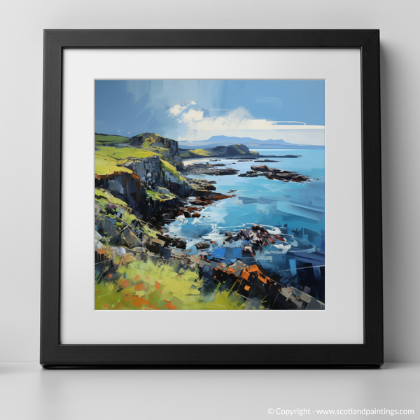 Framed version of Easdale Sound