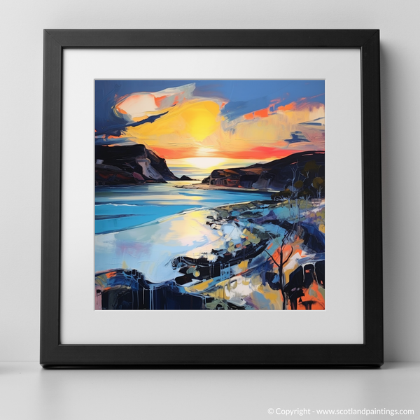 Framed version of Kiloran Bay