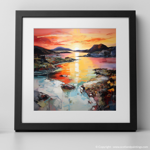 Framed version of Ardtun Bay