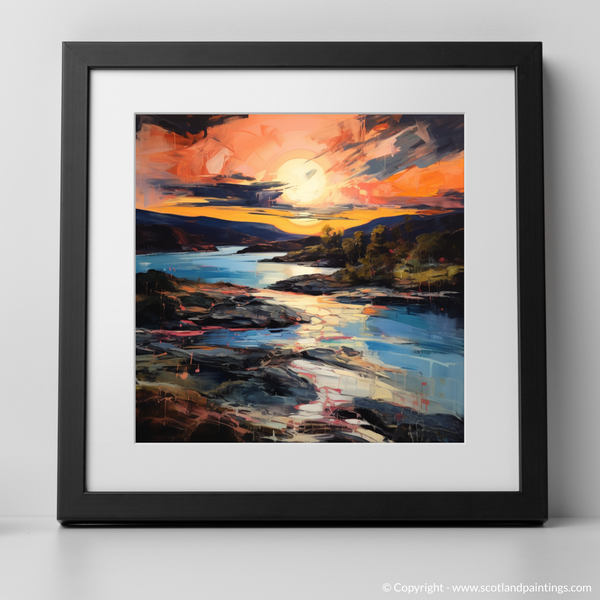 Framed version of Ardtun Bay