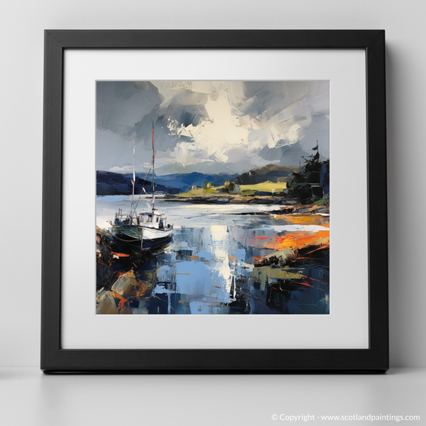 Framed version of Tayvallich Harbour