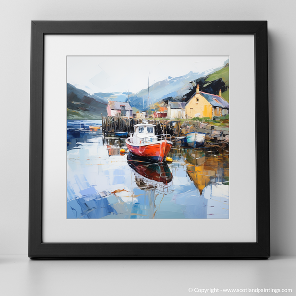 Framed version of Tayvallich Harbour