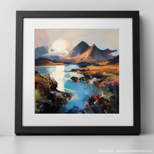 Framed version of The Cuillin