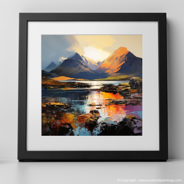 Framed version of The Cuillin