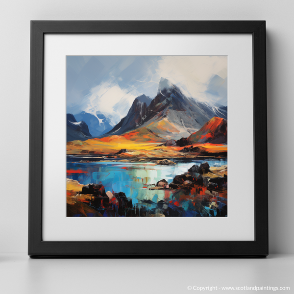 Framed version of The Cuillin