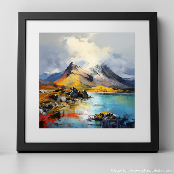 Framed version of The Cuillin