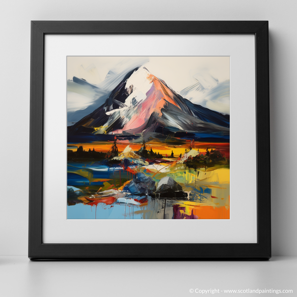 Framed version of Schiehallion