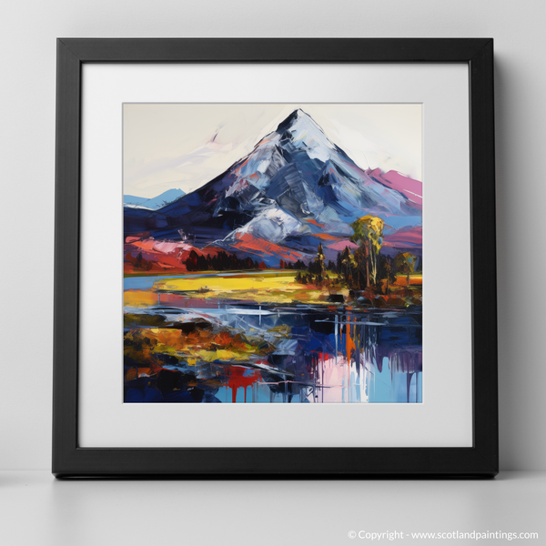 Framed version of Schiehallion