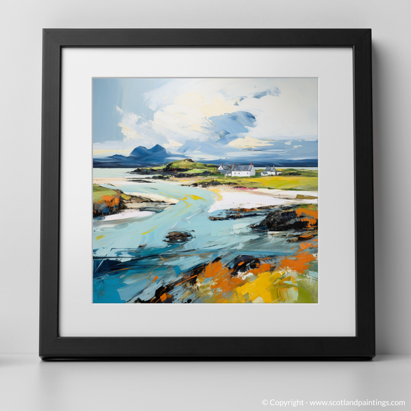 Framed version of Isle of Tiree