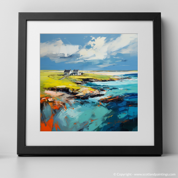 Framed version of Isle of Tiree