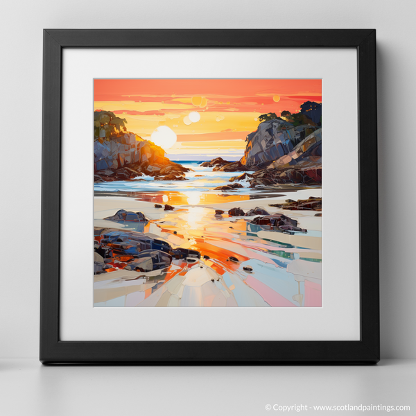 Framed version of Coral Beach