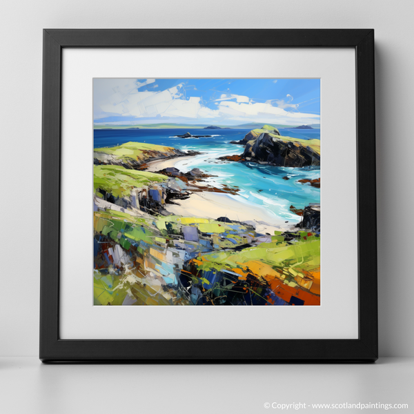 Framed version of Kiloran Bay