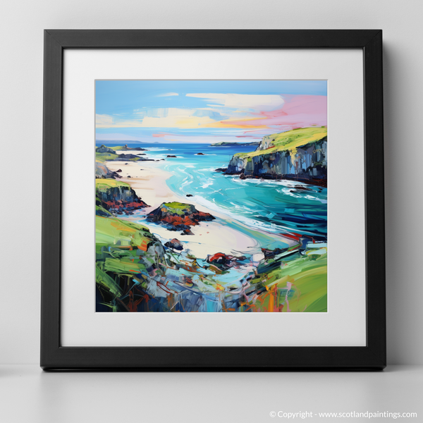 Framed version of Kiloran Bay