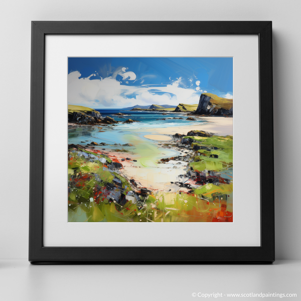 Framed version of Kiloran Bay