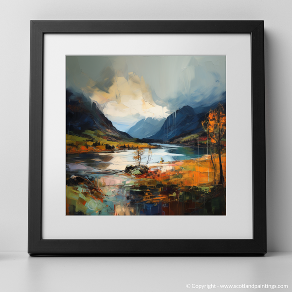 Framed version of Loch Shiel