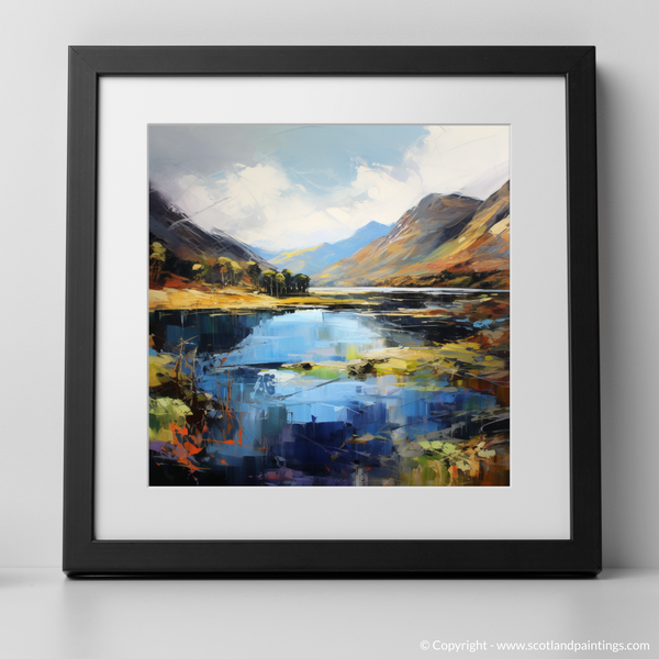 Framed version of Loch Shiel