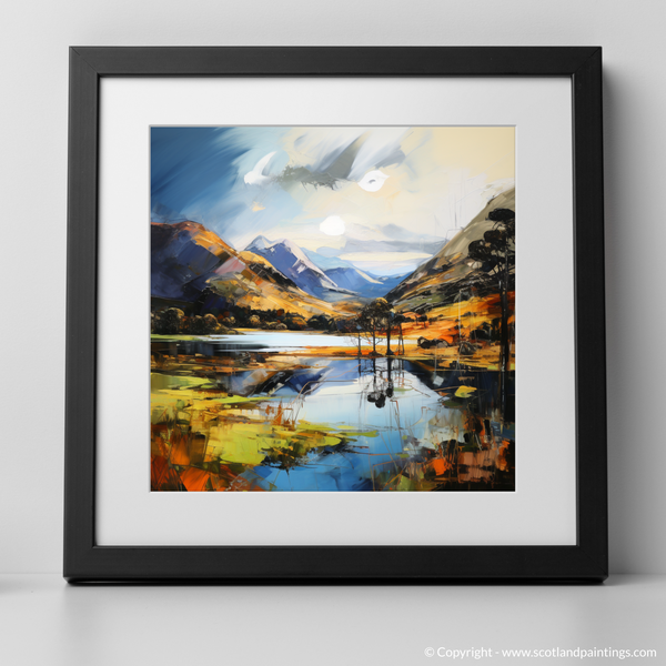 Framed version of Loch Shiel