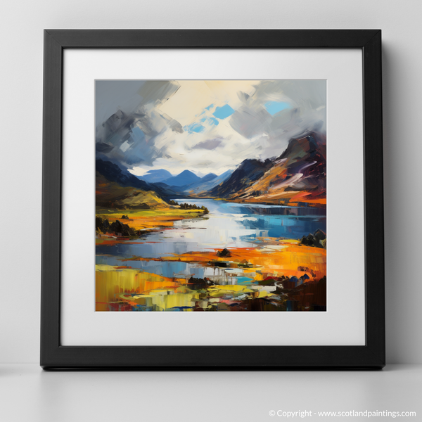 Framed version of Loch Shiel