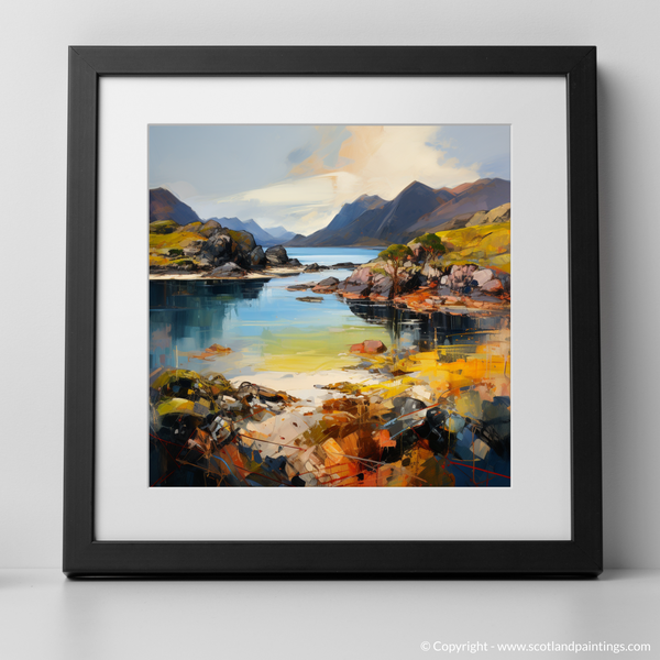 Framed version of Shieldaig Bay