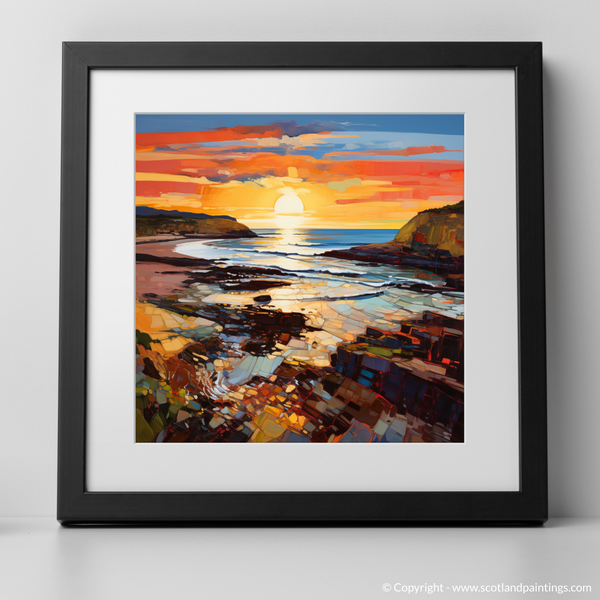 Framed version of Coldingham Bay