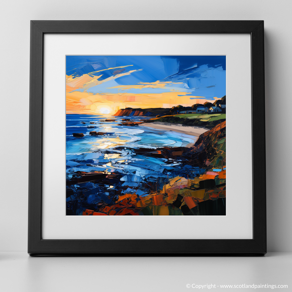 Framed version of Coldingham Bay