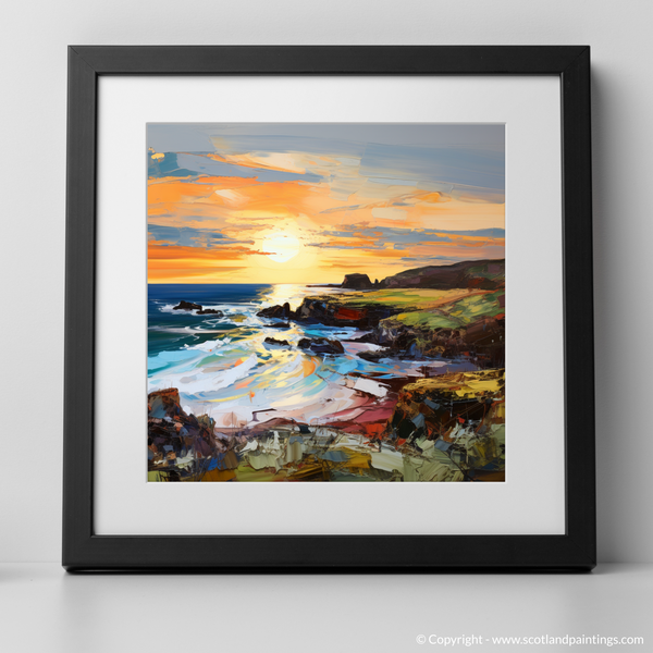 Framed version of Coldingham Bay