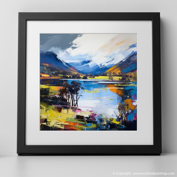 Framed version of Loch Earn