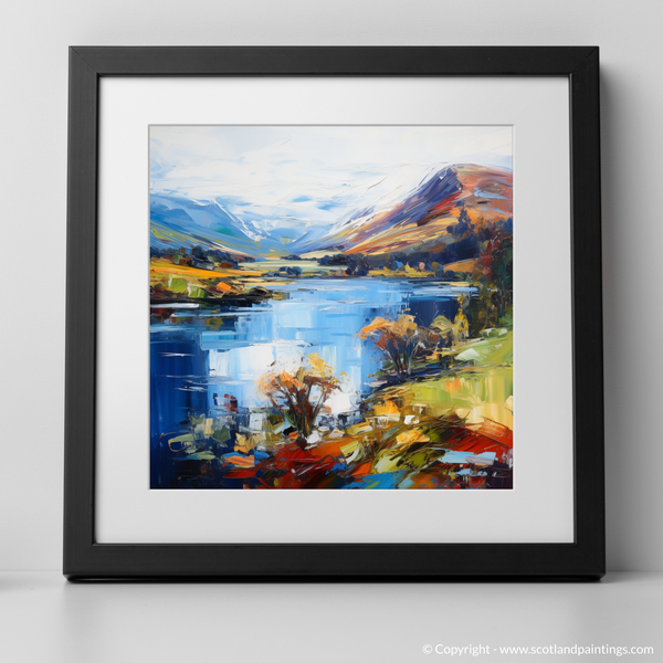 Framed version of Loch Earn