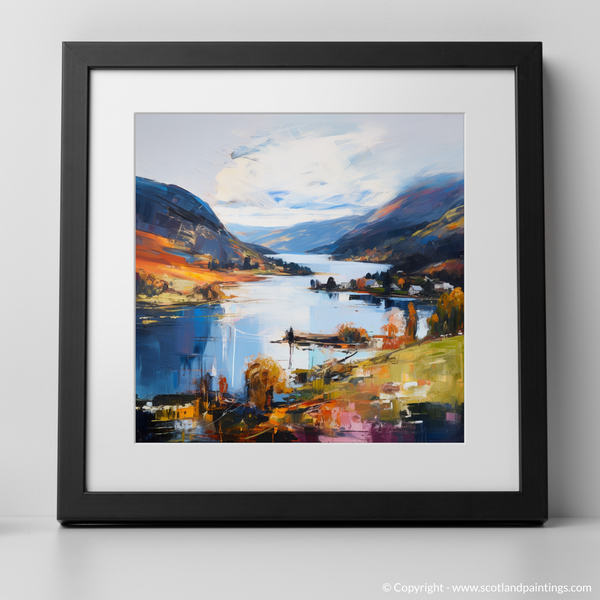 Framed version of Loch Earn