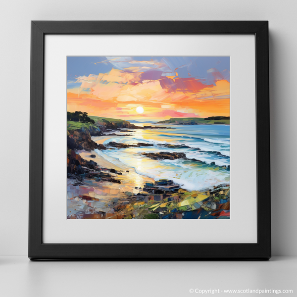 Framed version of Coldingham Bay