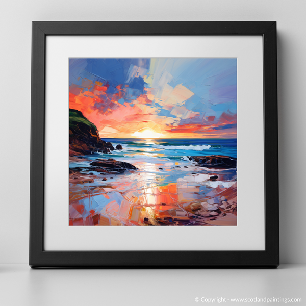 Framed version of Coldingham Bay