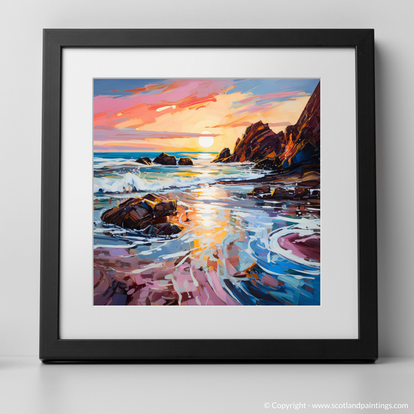 Framed version of Coldingham Bay