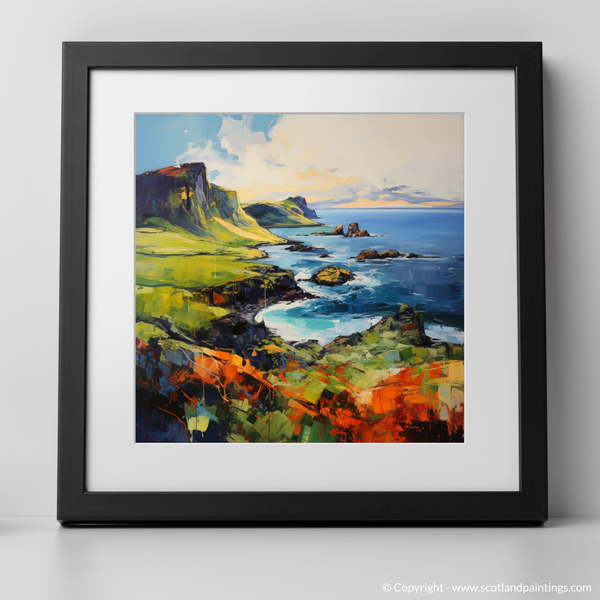 Framed version of Isle of Canna