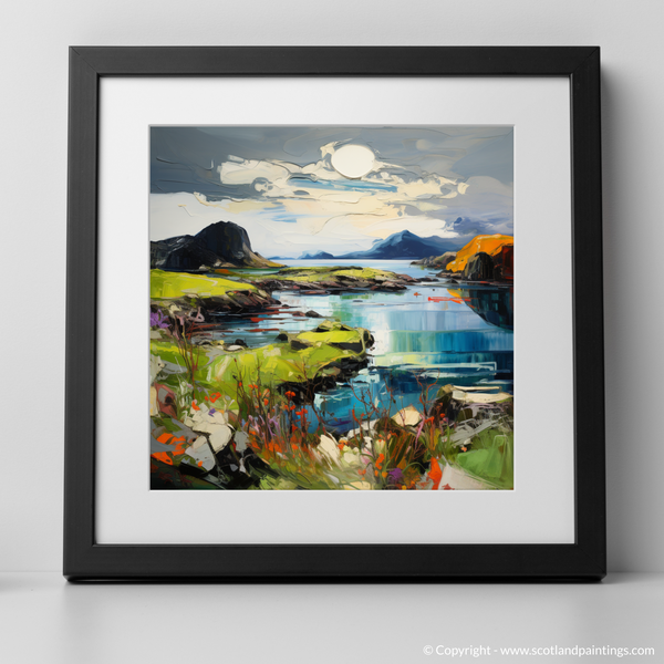 Framed version of Isle of Canna