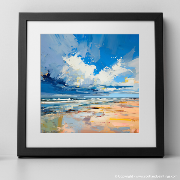 Framed version of Nairn Beach