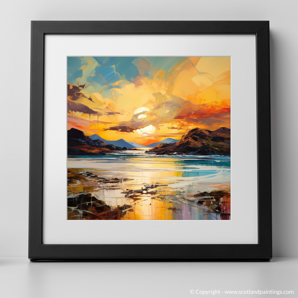 Framed version of Kiloran Bay