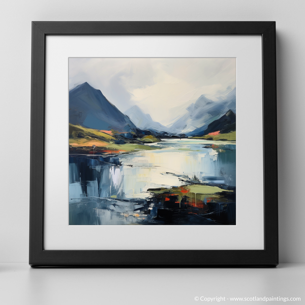 Framed version of Loch Leven