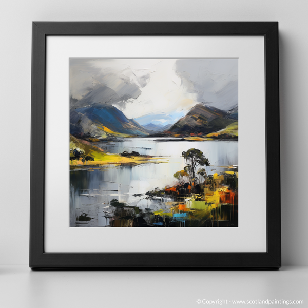 Framed version of Loch Leven