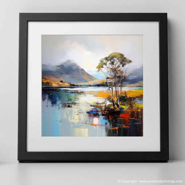 Framed version of Loch Leven