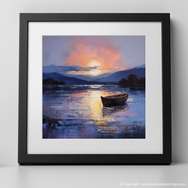 Framed version of Loch Lomond