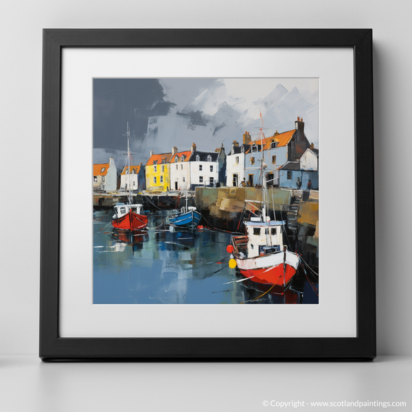 Framed version of St Monans Harbour