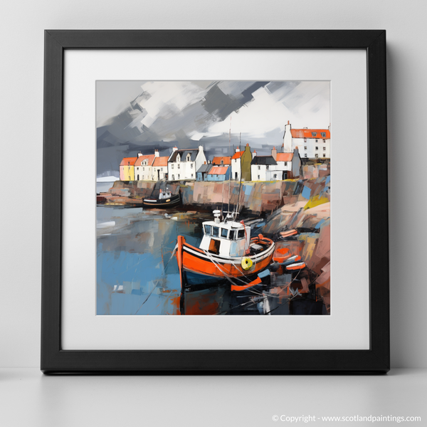 Framed version of St Monans Harbour