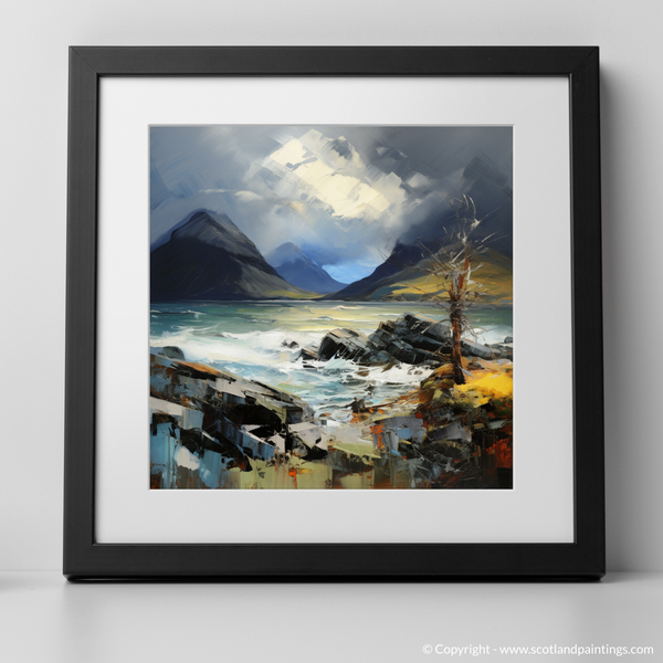 Framed version of Elgol Bay