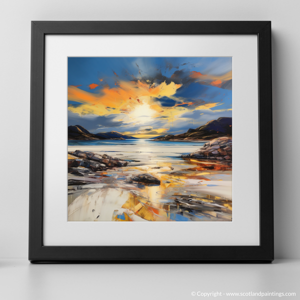 Framed version of Camusdarach Beach