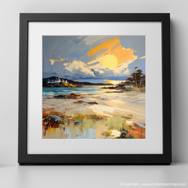 Framed version of Camusdarach Beach