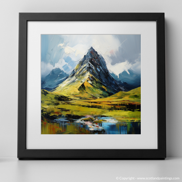 Framed version of Sgurr a' Mhaim