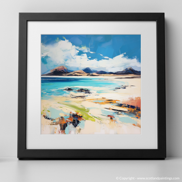 Framed version of Mellon Udrigle Beach