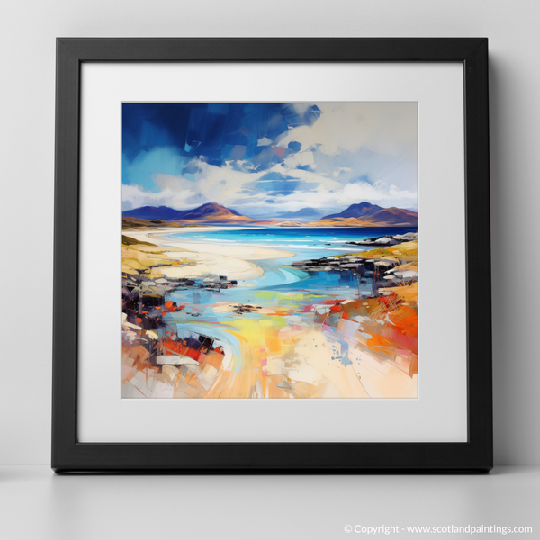 Framed version of Mellon Udrigle Beach