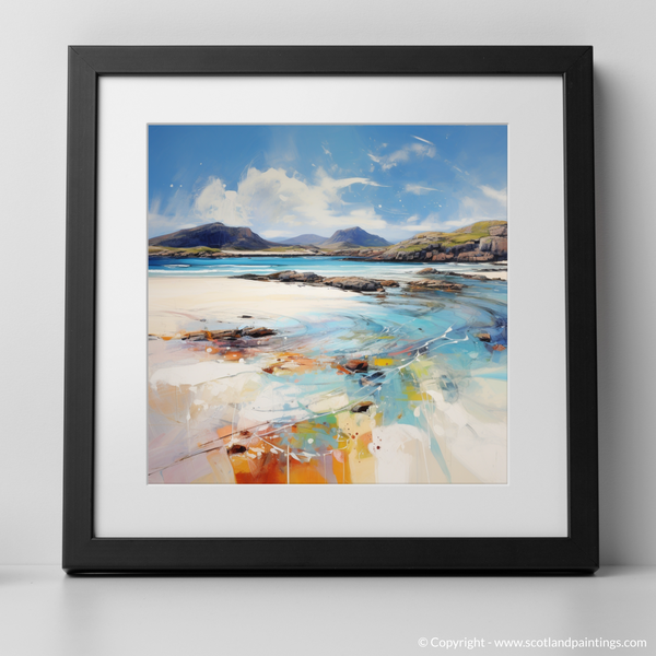 Framed version of Mellon Udrigle Beach