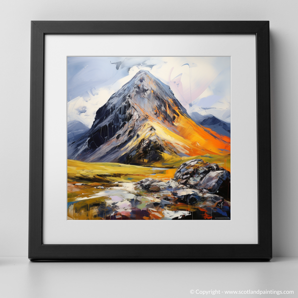 Framed version of Stob Coire Raineach